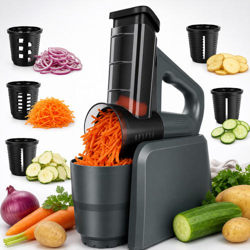 Electric cheese grater - cheese,