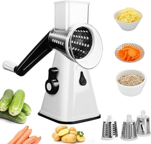 Rotary cheese grater ss - 3,