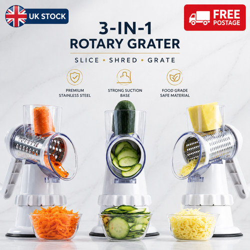 Rotary cheese grater - in, 1