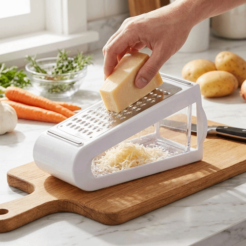 Stainless steel grater - stainless,