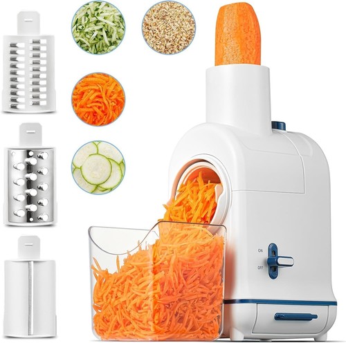 Electric cheese grater - 3-in-1,