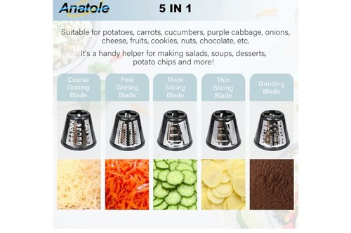 Anatole electric cheese grater - cheese,