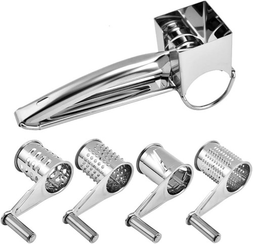 Stainless steel rotary - steel, cheese