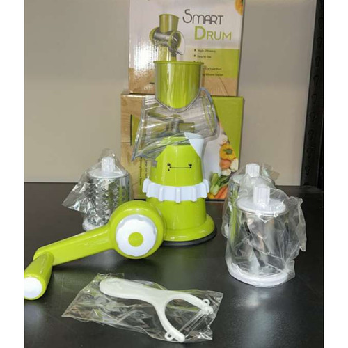 Manual rotary cheese grater - cheese,