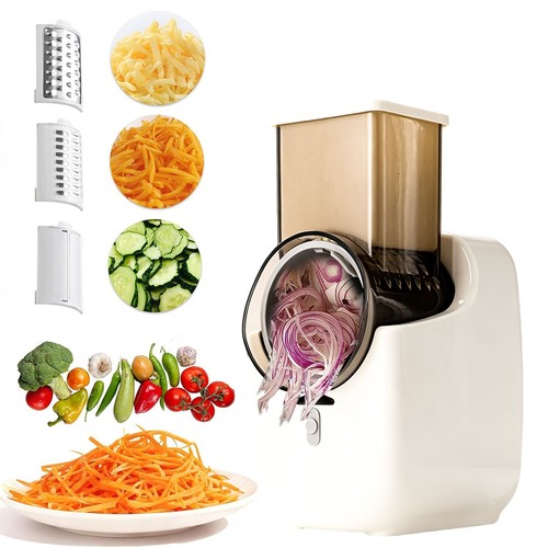 Electric salad slicer fruit - salad,