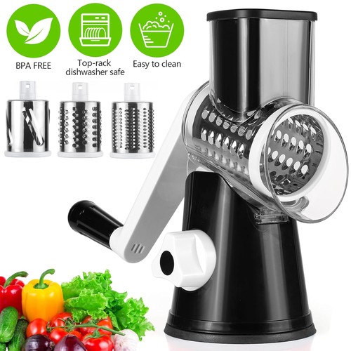 Rotary cheese grater - cheese, manual