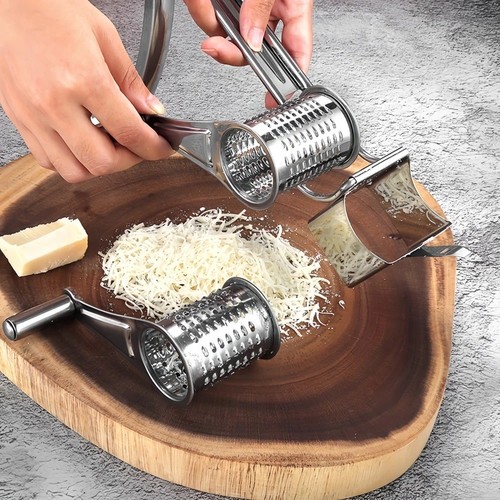 Stainless steel rotary cheese - stainless,