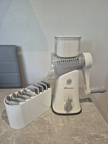 Rotary cheese grater hand - cheese,