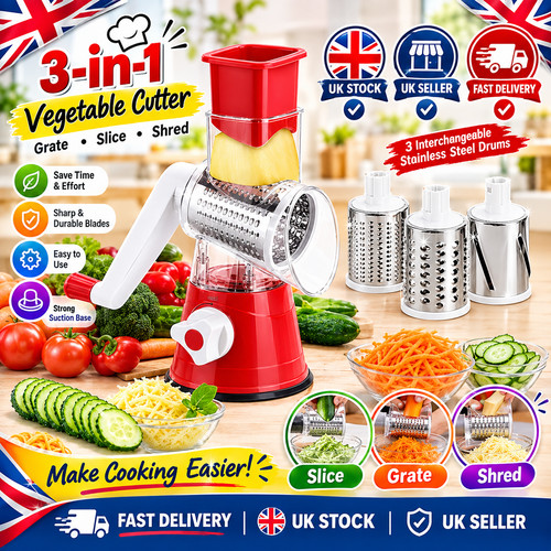 Rotary cheese grater - in,
