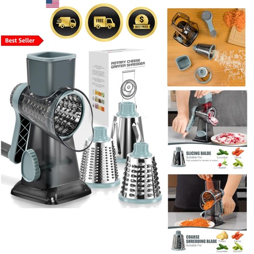Manual rotary cheese - manual, grater