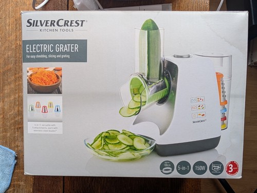 Silvercrest electric grater - silvercrest,